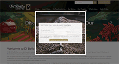 Desktop Screenshot of dibellacoffee.com